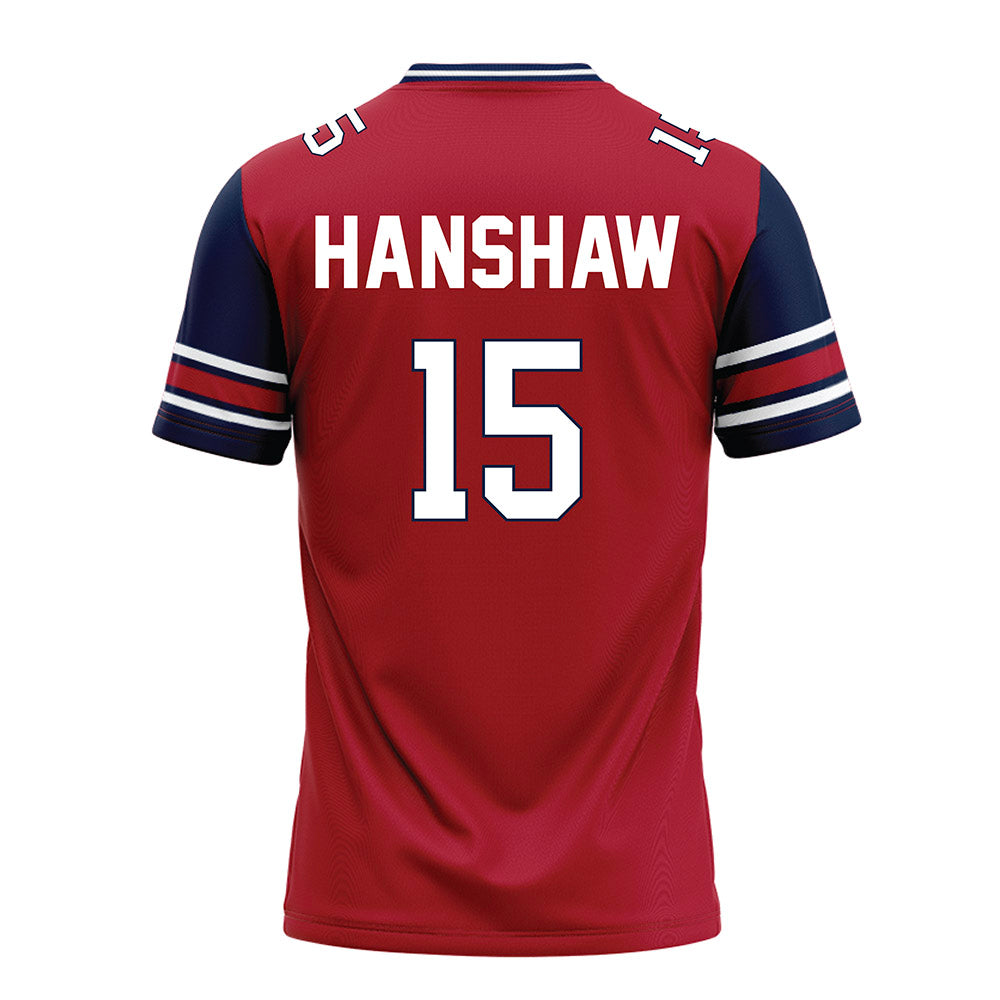 Liberty - NCAA Football : Bentley Hanshaw Red Jersey