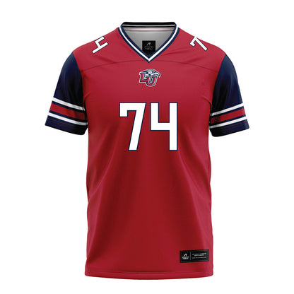 Liberty - NCAA Football : Jacob Lecates Red Jersey
