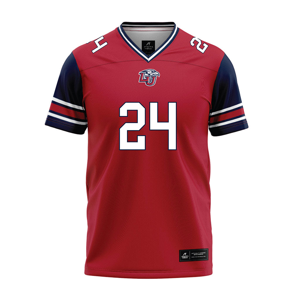 Liberty - NCAA Football : Vaughn Blue Red Jersey