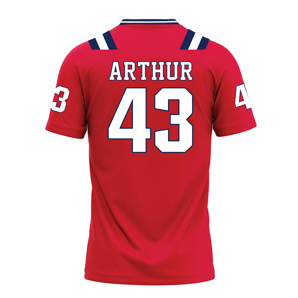 Dayton - NCAA Football : Nathaniel Arthur - Red Jersey