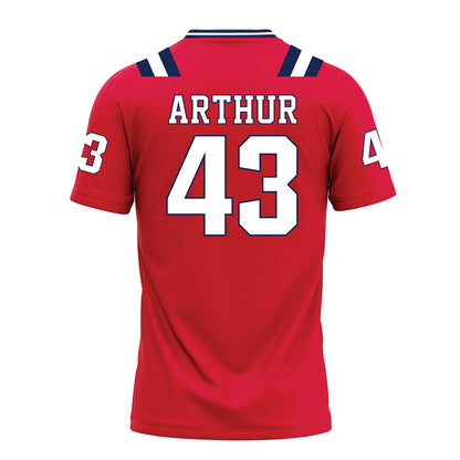Dayton - NCAA Football : Nathaniel Arthur - Red Jersey