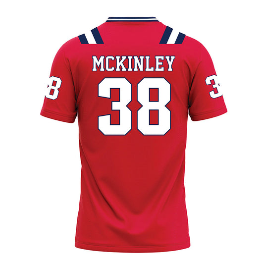 Dayton - NCAA Football : Aiden McKinley - Red Football Jersey
