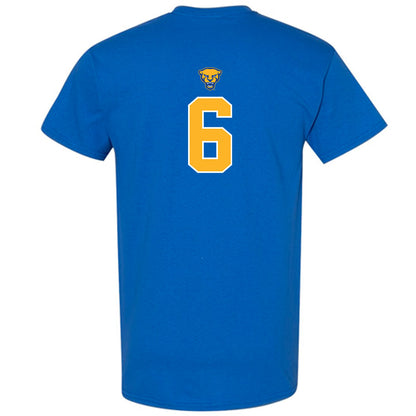 Pittsburgh - NCAA Baseball : Dom Popa - T-Shirt Classic Shersey