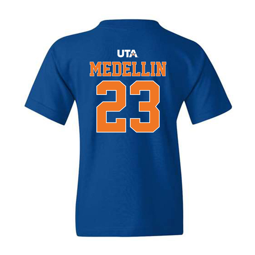 Texas Arlington - NCAA Baseball : JoJo Medellin - Youth T-Shirt Sports Shersey