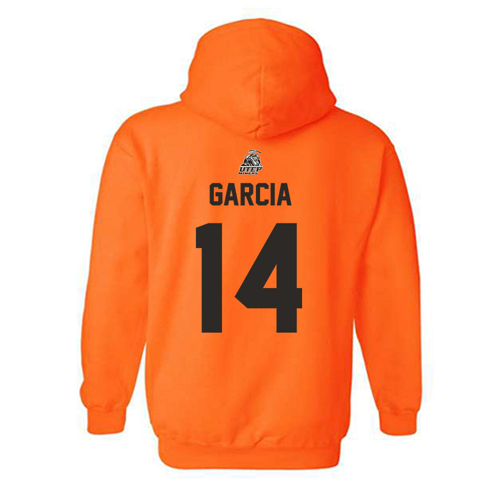 UTEP - NCAA Softball : Brianna Garcia - Hooded Sweatshirt Sports Shersey