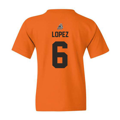 UTEP - NCAA Softball : Jordyn Lopez - Youth T-Shirt Sports Shersey