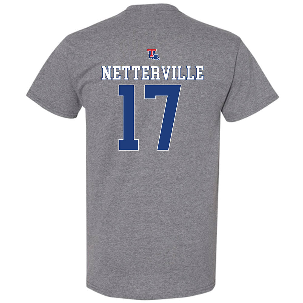 LA Tech - NCAA Baseball : Slade Netterville - T-Shirt Sports Shersey