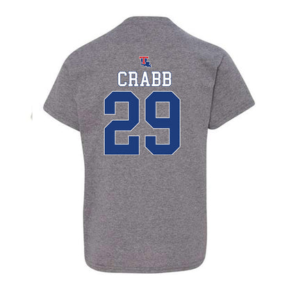 LA Tech - NCAA Baseball : Isaac Crabb - Youth T-Shirt Sports Shersey