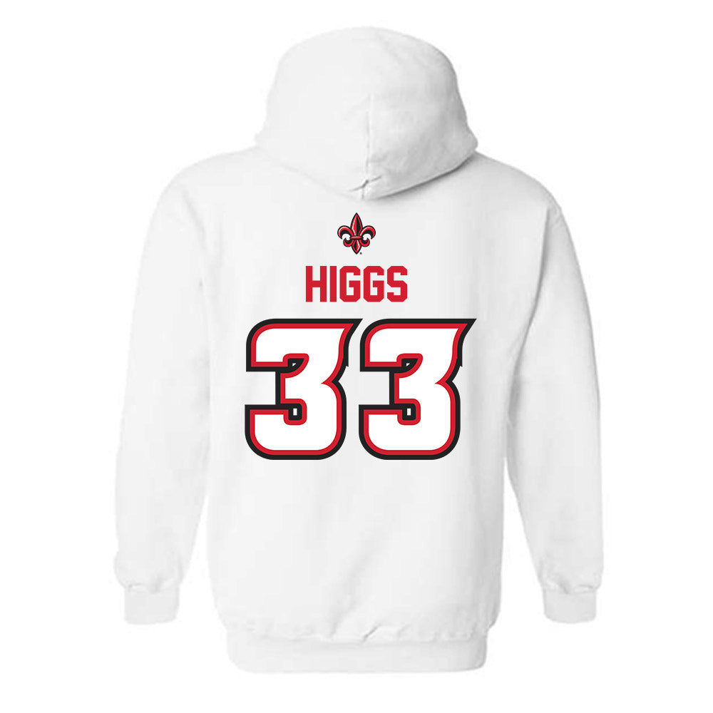 Louisiana - NCAA Baseball : Conor Higgs Hooded Sweatshirt