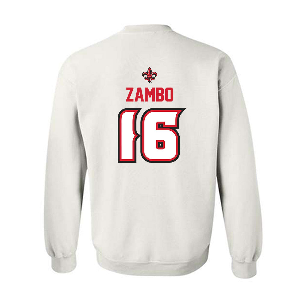 Louisiana - NCAA Baseball : Mason Zambo Crewneck Sweatshirt
