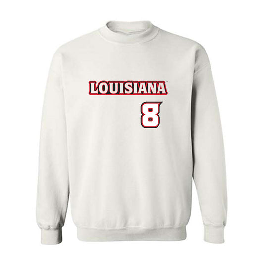 Louisiana - NCAA Baseball : Lee Amedee - Crewneck Sweatshirt Classic Shersey