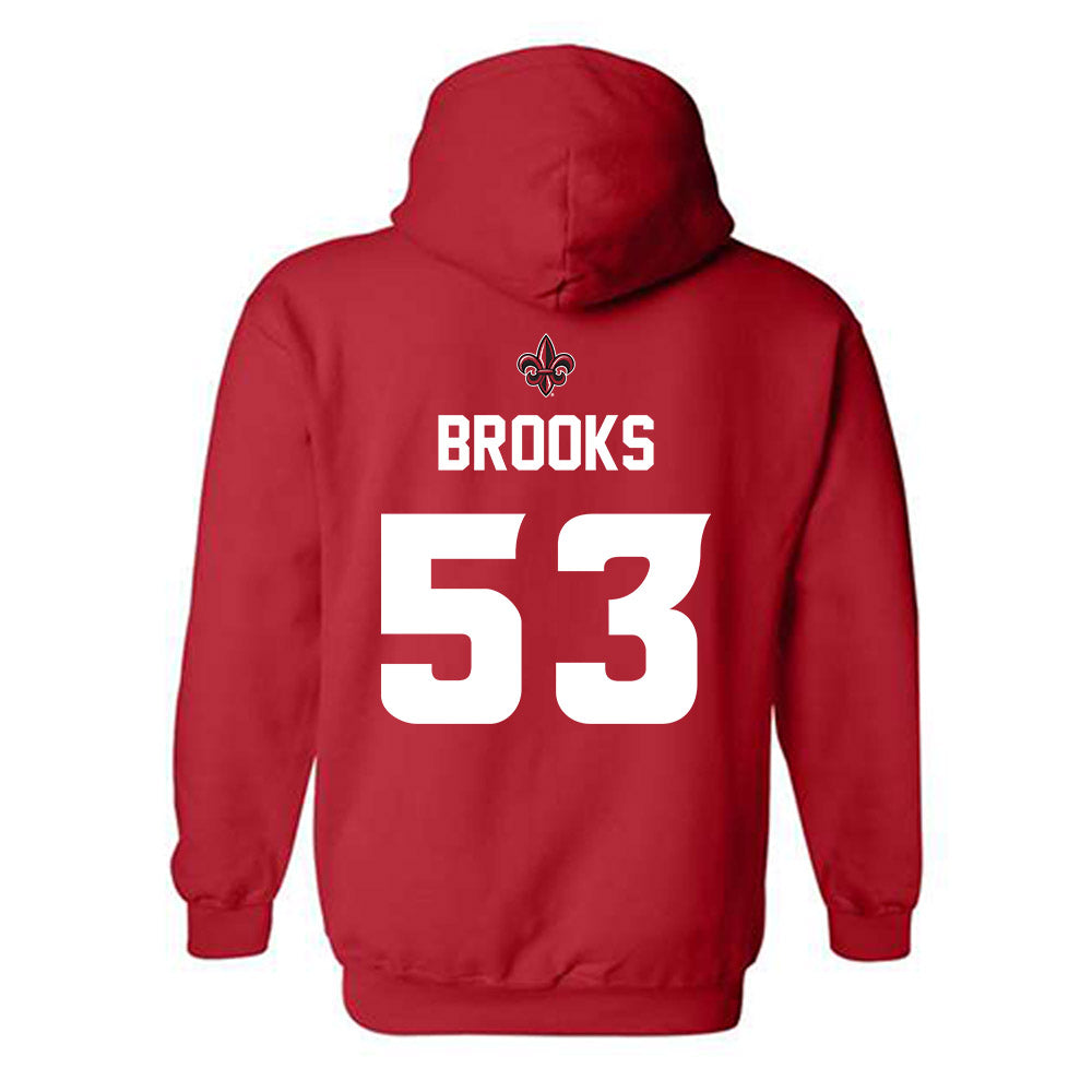 Louisiana - NCAA Baseball : Murphy Brooks - Hooded Sweatshirt Sports Shersey