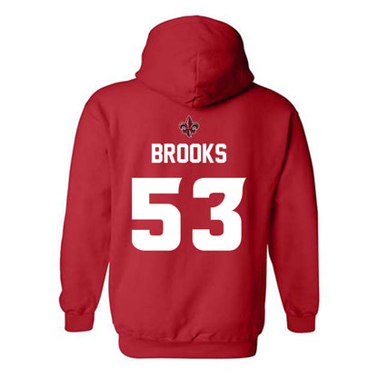 Louisiana - NCAA Baseball : Murphy Brooks - Hooded Sweatshirt Sports Shersey