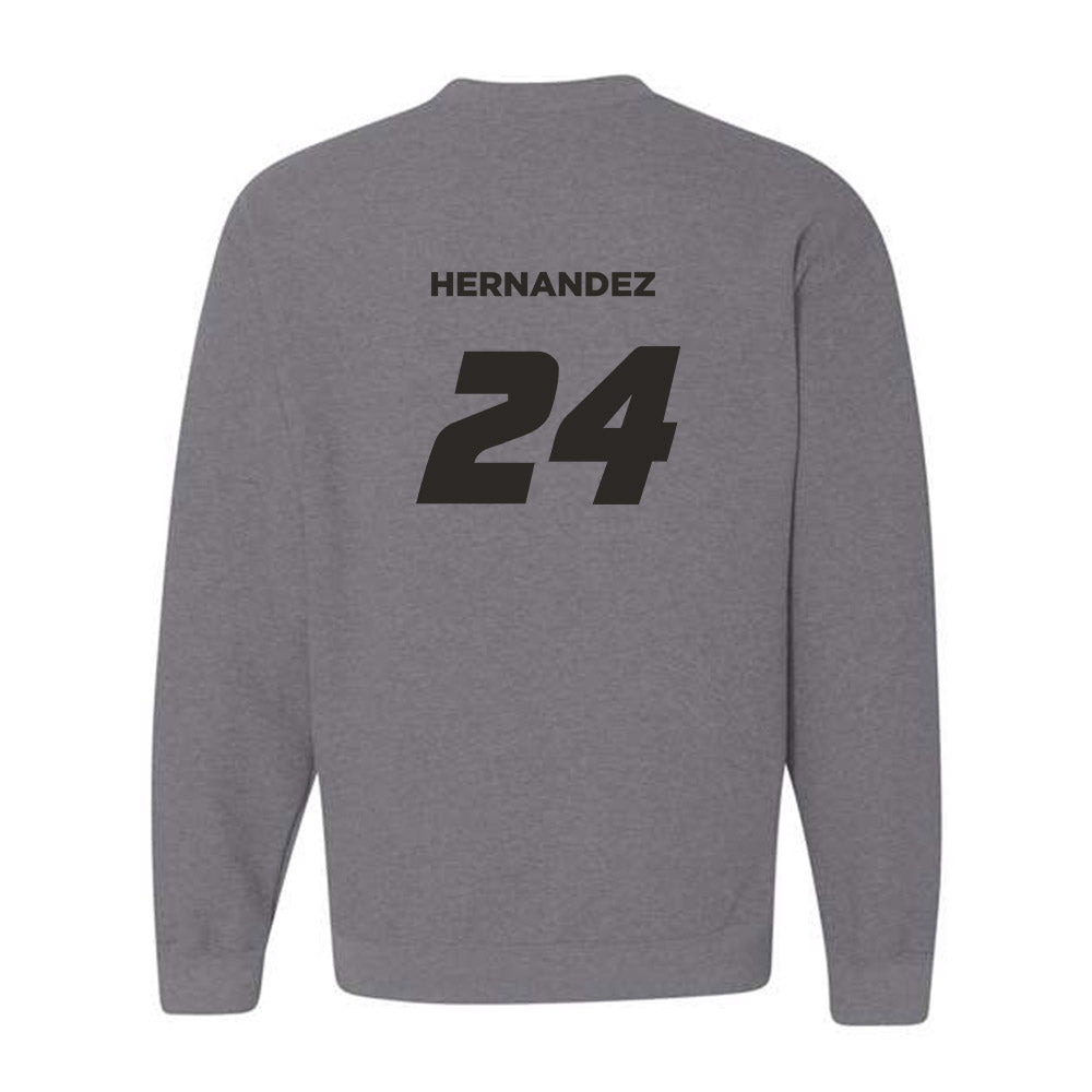 Missouri - NCAA Baseball : Jedier Hernandez - Crewneck Sweatshirt Sports Shersey