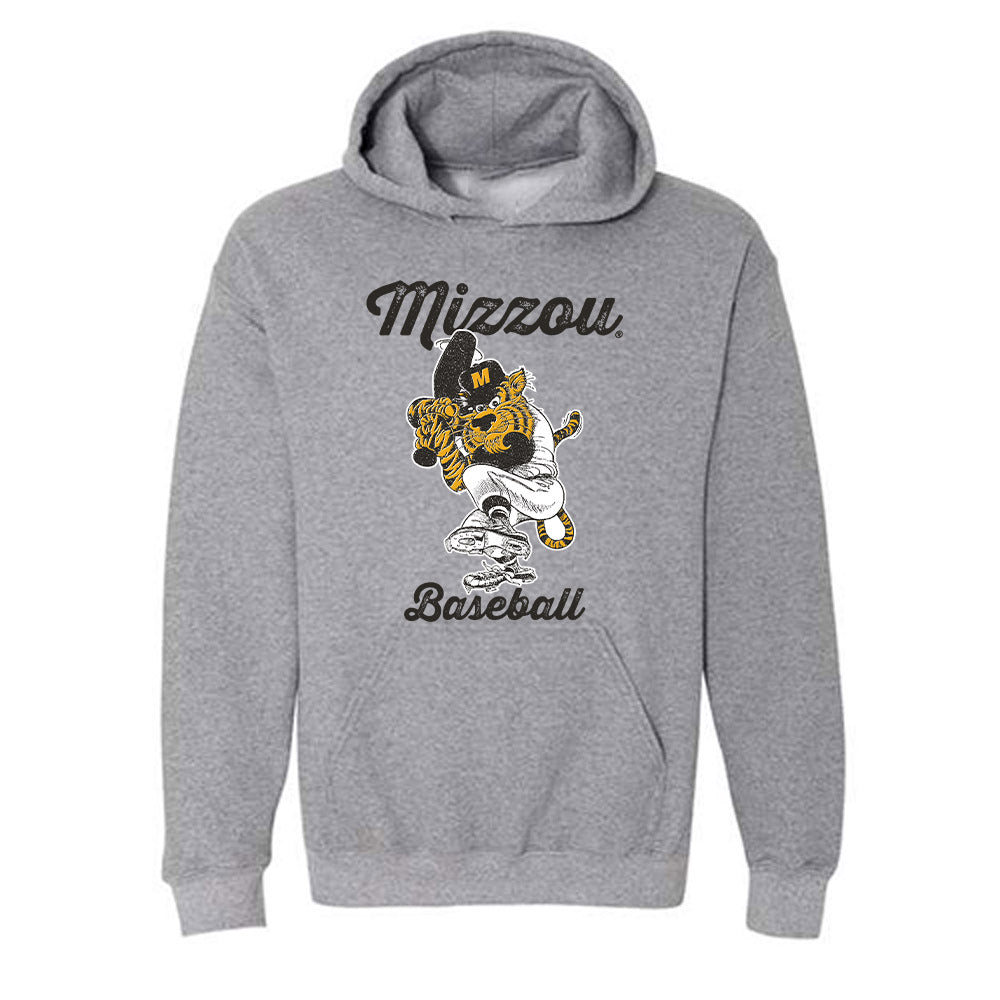 Missouri - NCAA Baseball : Miles Garrett - Hooded Sweatshirt Sports Shersey