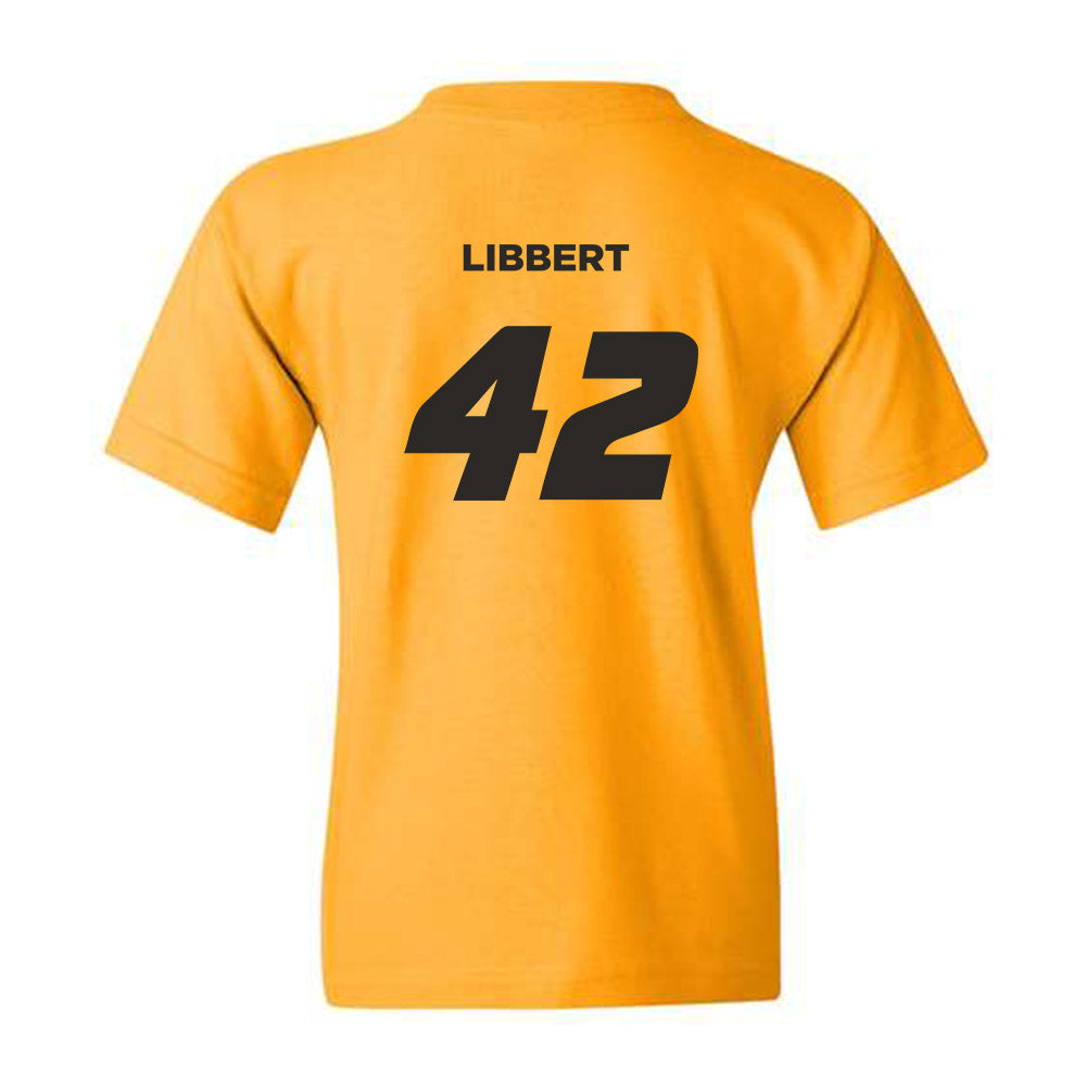 Missouri - NCAA Baseball : Wil Libbert - Youth T-Shirt Sports Shersey