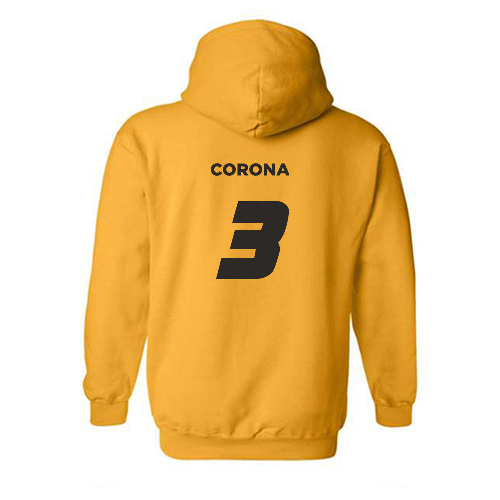 Missouri - NCAA Baseball : Danny Corona - Hooded Sweatshirt Sports Shersey