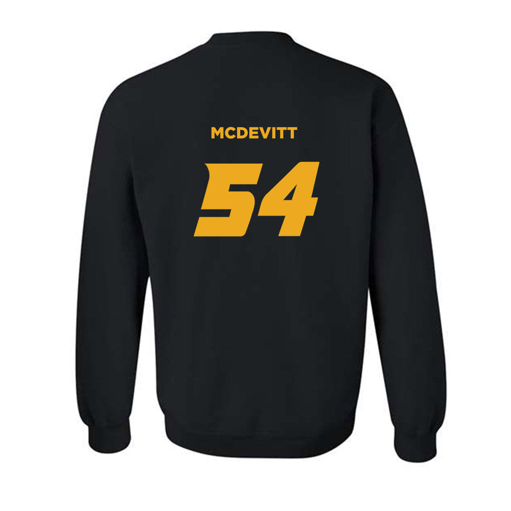 Missouri - NCAA Baseball : Josh McDevitt - Crewneck Sweatshirt Sports Shersey