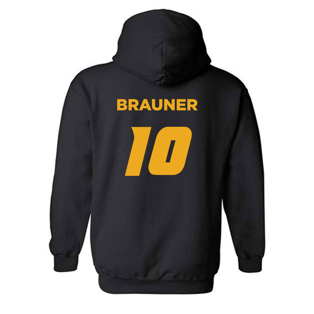 Missouri - NCAA Softball : Monica Brauner - Hooded Sweatshirt Sports Shersey