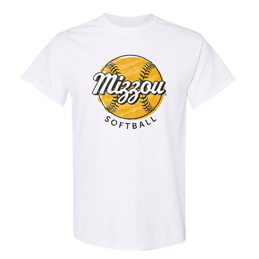 Missouri - NCAA Softball : Monica Brauner - T-Shirt Sports Shersey