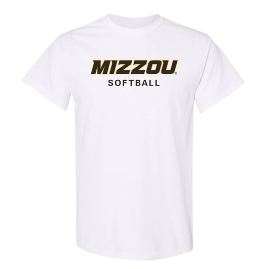 Missouri - NCAA Softball : Monica Brauner - T-Shirt Sports Shersey