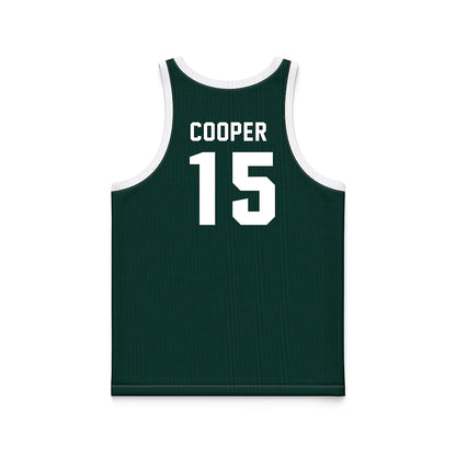 Michigan State - NCAA Men's Basketball : Carson Cooper - Basketball Jersey