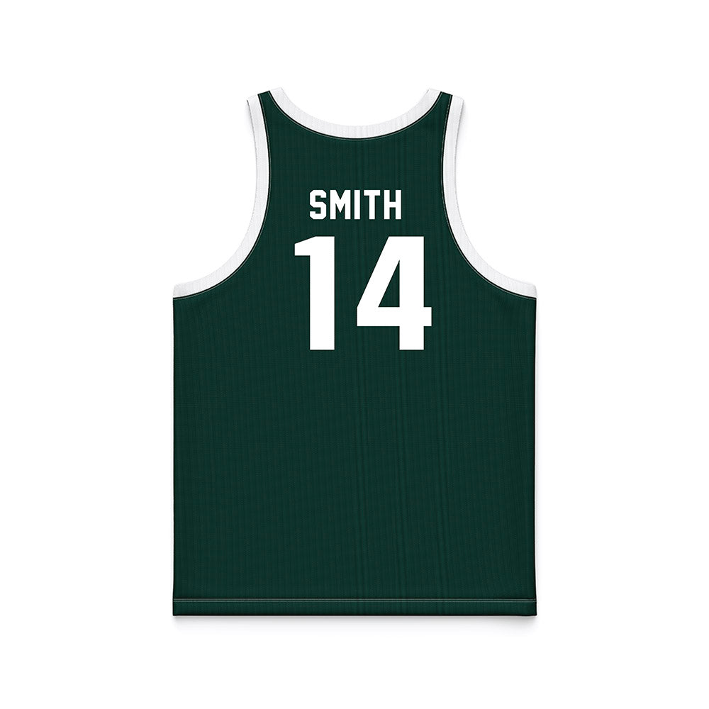 Michigan State - NCAA Men's Basketball : Davis Smith - Basketball Jersey