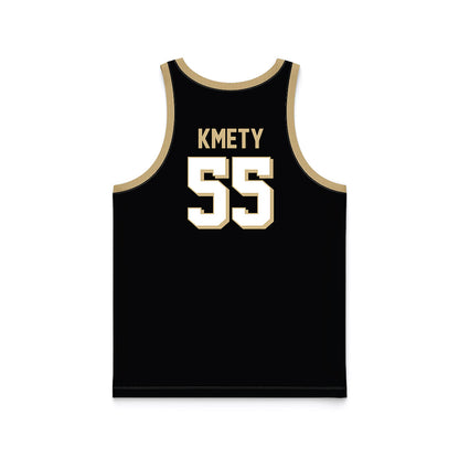 Wake Forest - NCAA Men's Basketball : Owen Kmety - Black Jersey