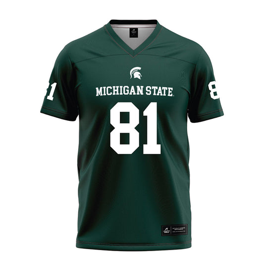 Michigan State - NCAA Football : Michael Masunas - Green Jersey