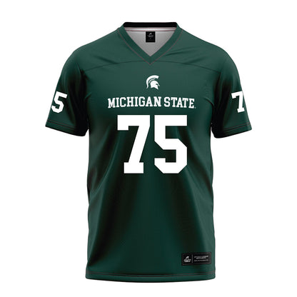 Michigan State - NCAA Football : Ben Nelson - Green Jersey