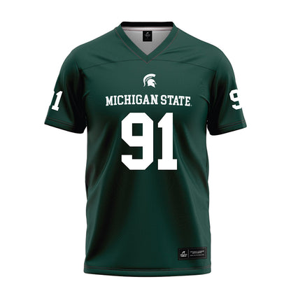 Michigan State - NCAA Football : Alex Vansumeren - Green Jersey
