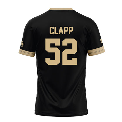 Wake Forest - NCAA Football : Spencer Clapp Black Jersey