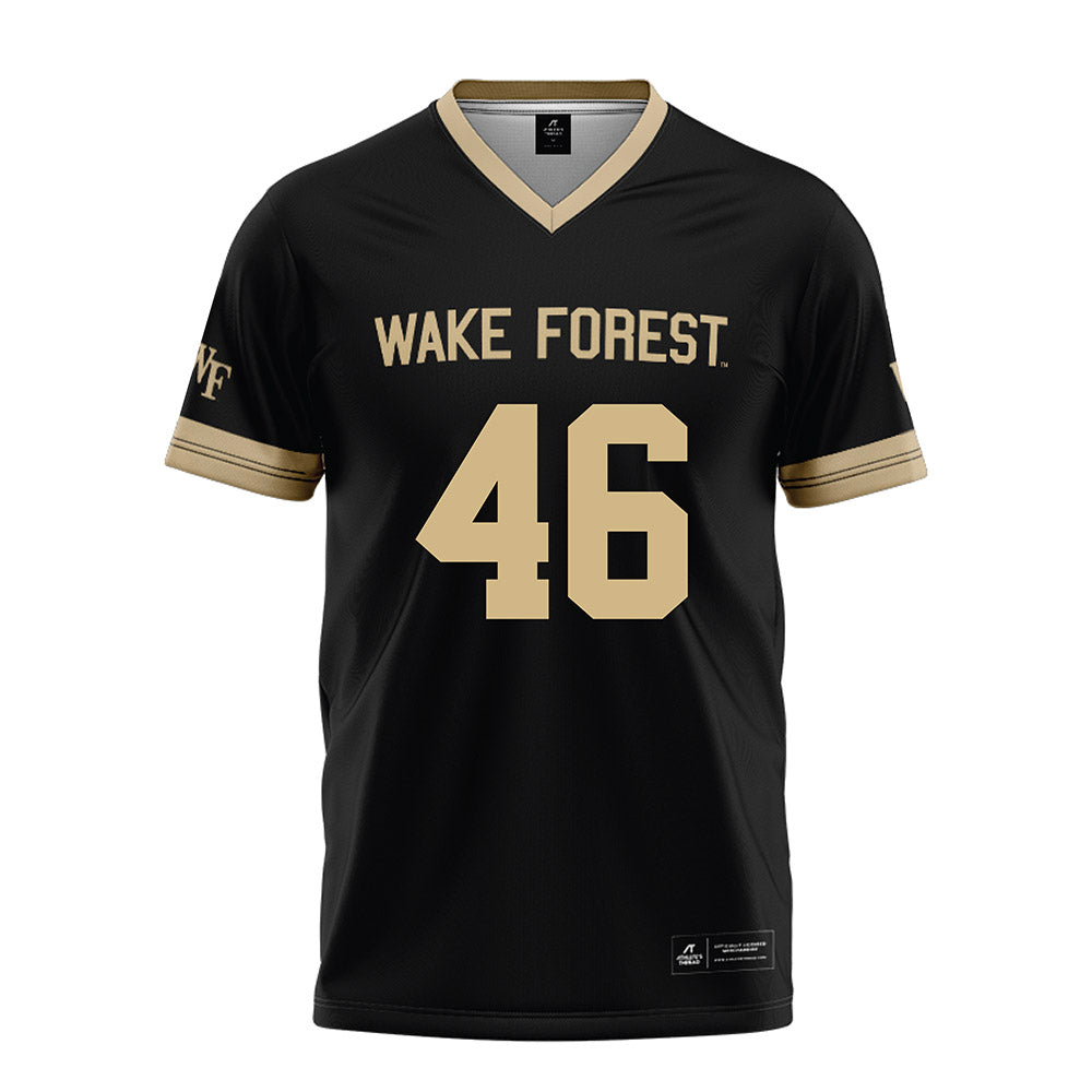 Wake Forest - NCAA Football : Kevin Check Black Jersey