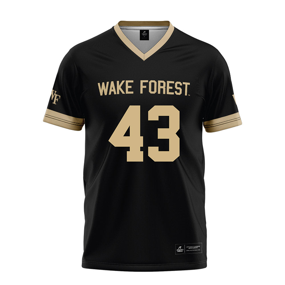 Wake Forest - NCAA Football : Mason Andrade Black Jersey