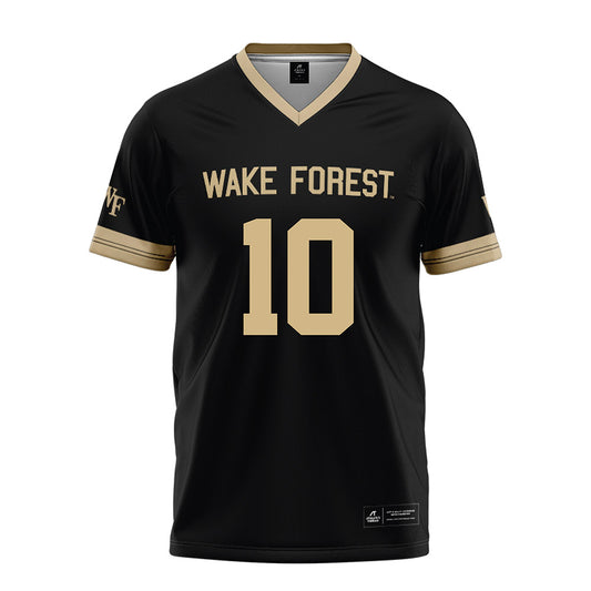 Wake Forest - NCAA Football : Charlie Gilliam - Black Jersey