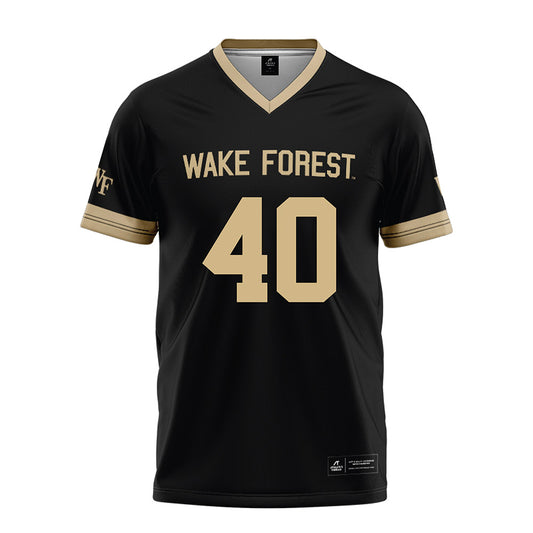Wake Forest - NCAA Football : Jacob Roberts Black Jersey