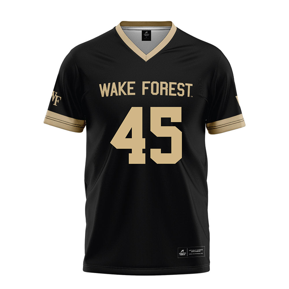 Wake Forest - NCAA Football : Nick Andersen Black Jersey