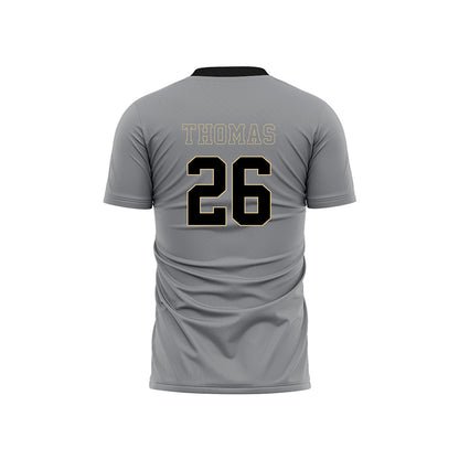 Wake Forest - NCAA Men's Soccer : Colin Thomas Pattern Black Jersey