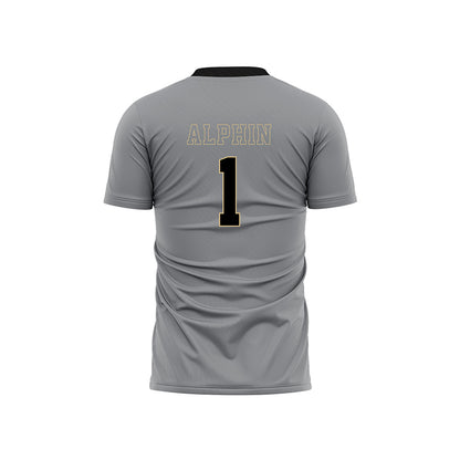 Wake Forest - NCAA Men's Soccer : Trace Alphin Pattern Black Jersey