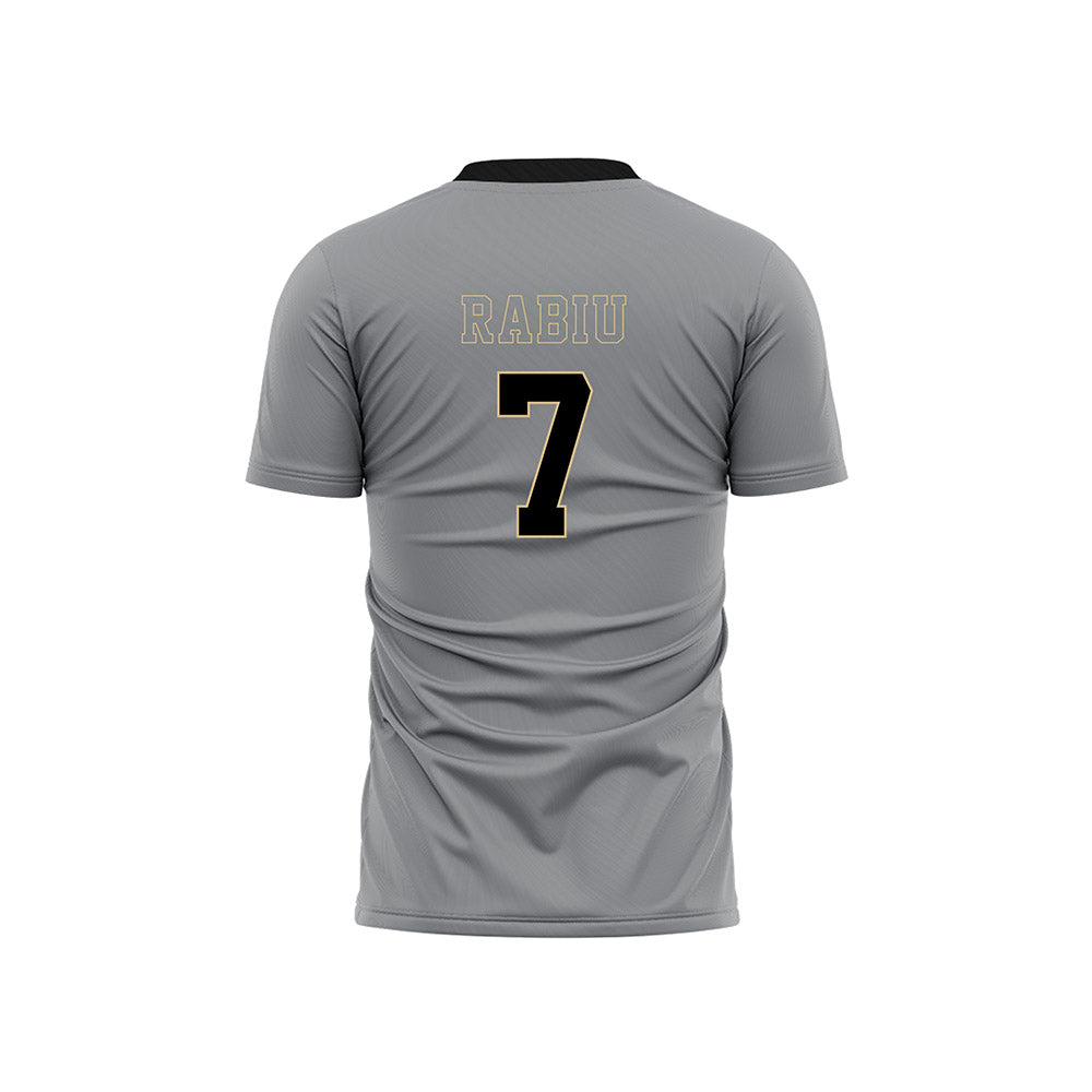 Wake Forest - NCAA Men's Soccer : Nico Rabiu Pattern Black Jersey