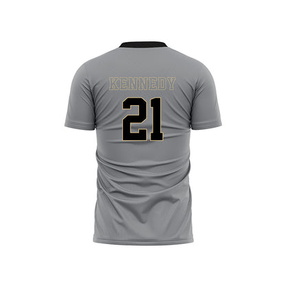 Wake Forest - NCAA Men's Soccer : Julian Kennedy Pattern Black Jersey