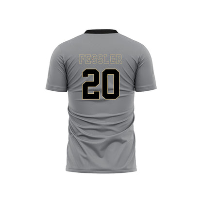 Wake Forest - NCAA Men's Soccer : Ryan Fessler Pattern Black Jersey