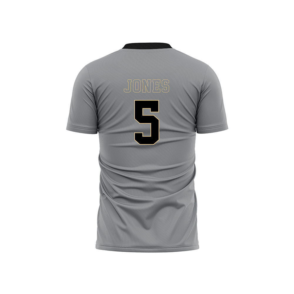 Wake Forest - NCAA Men's Soccer : Samuel Jones Pattern Black Jersey