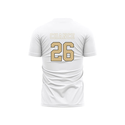 Wake Forest - NCAA Women's Soccer : Taryn Chance Pattern White Jersey
