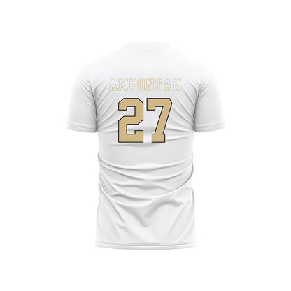 Wake Forest - NCAA Men's Soccer : Prince Amponsah Pattern White Jersey