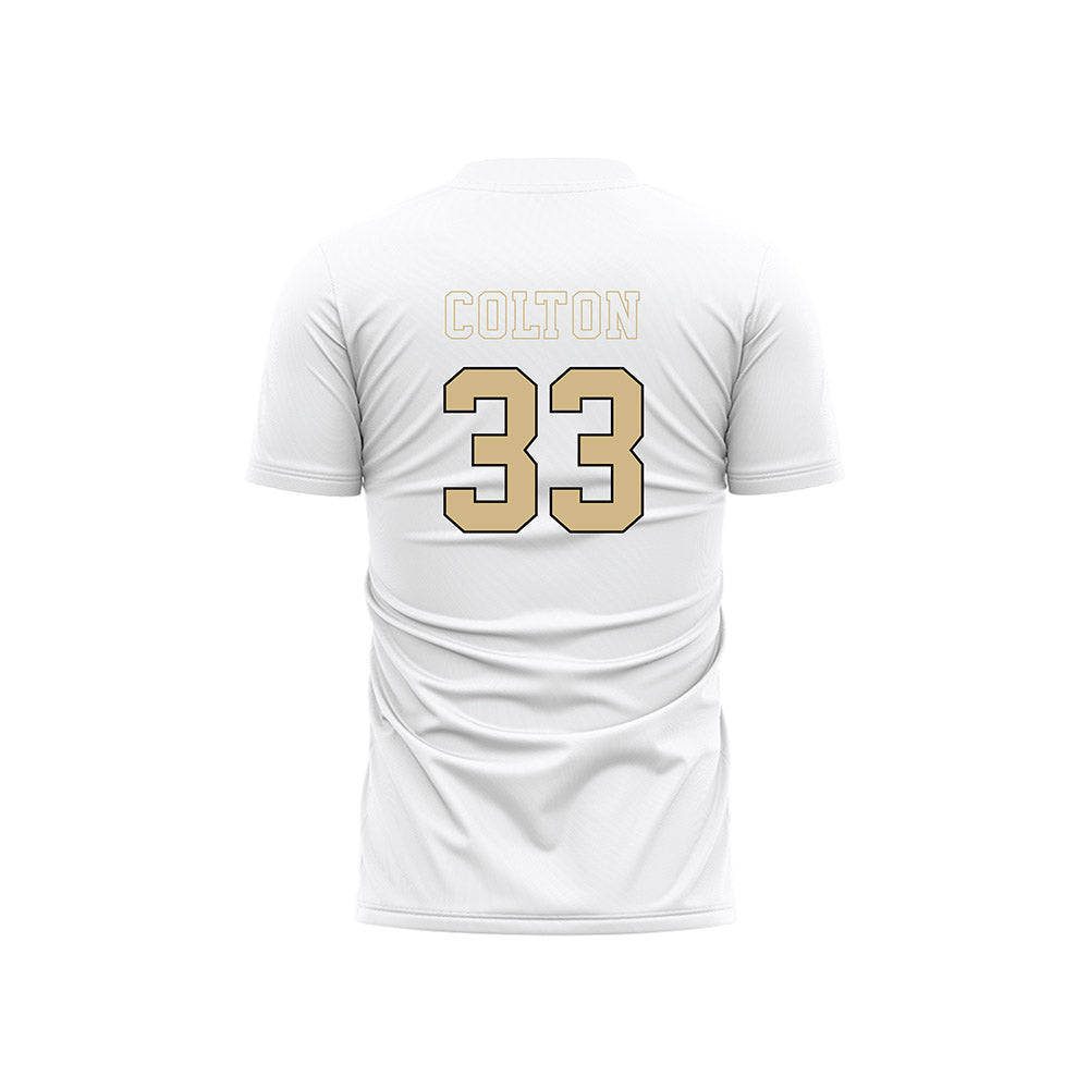Wake Forest - NCAA Women's Soccer : Abbie Colton Pattern White Jersey