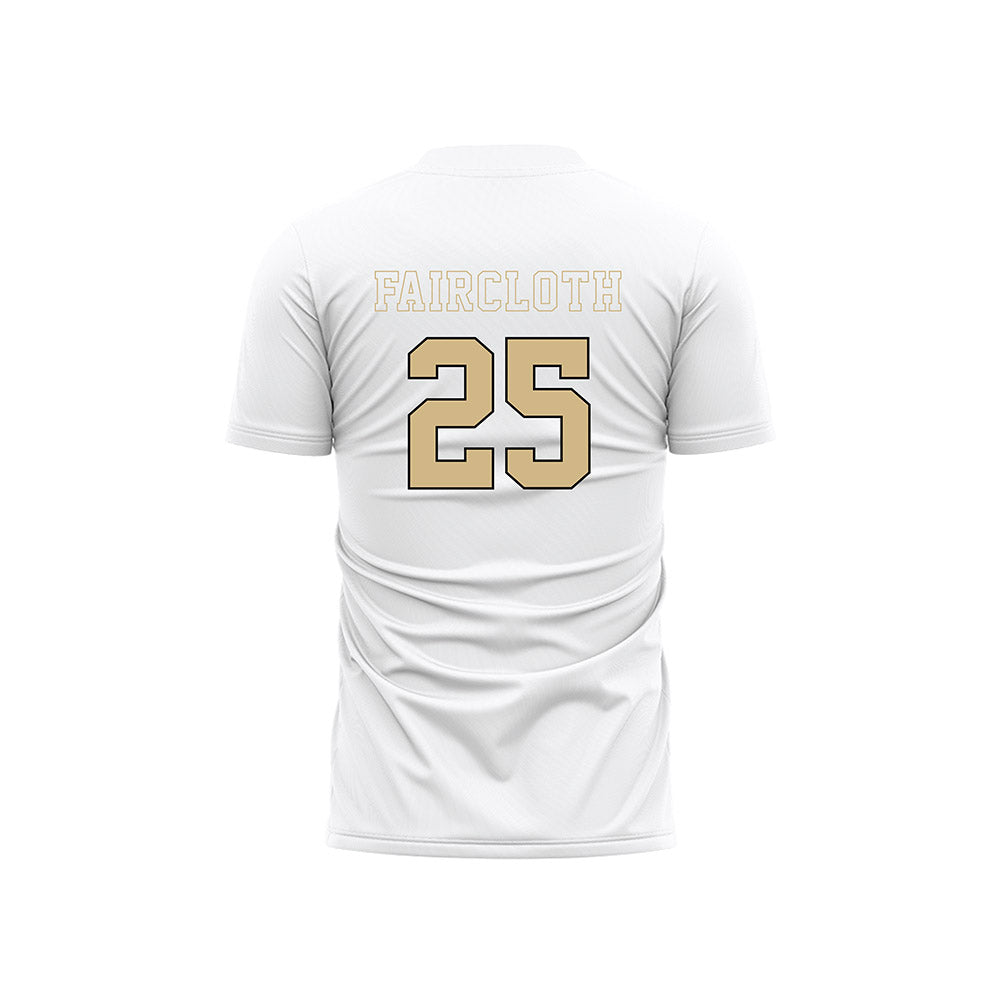 Wake Forest - NCAA Women's Soccer : Sophie Faircloth Pattern White Jersey