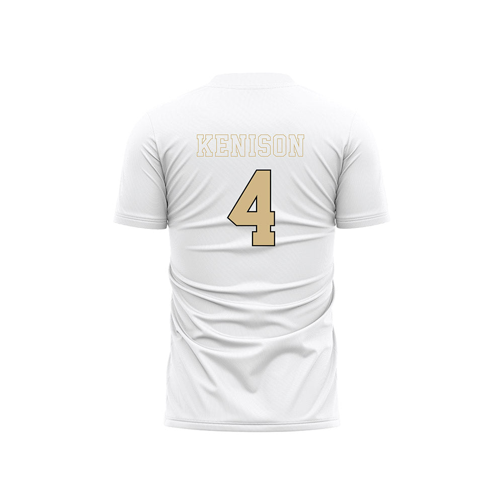 Wake Forest - NCAA Men's Soccer : Alec Kenison Pattern White Jersey