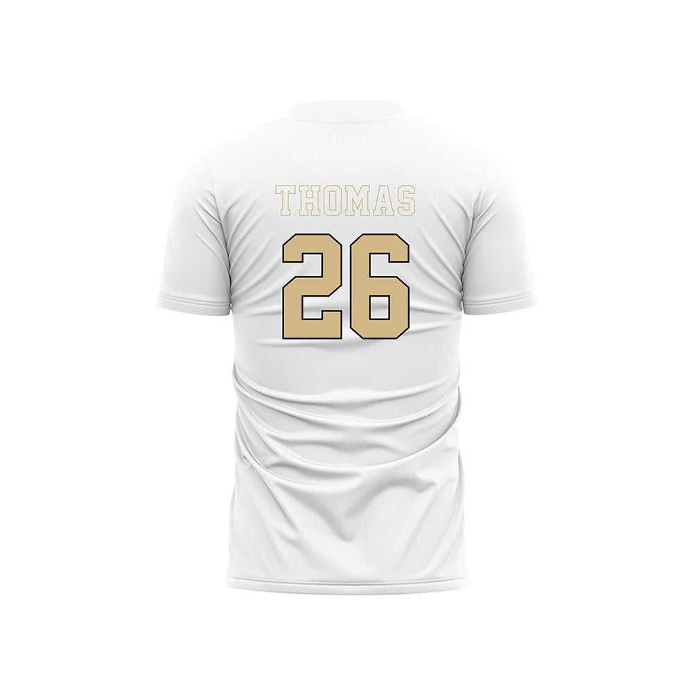 Wake Forest - NCAA Men's Soccer : Colin Thomas Pattern White Jersey