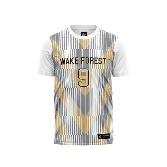 Wake Forest - NCAA Women's Soccer : Caiya Hanks Pattern White Jersey